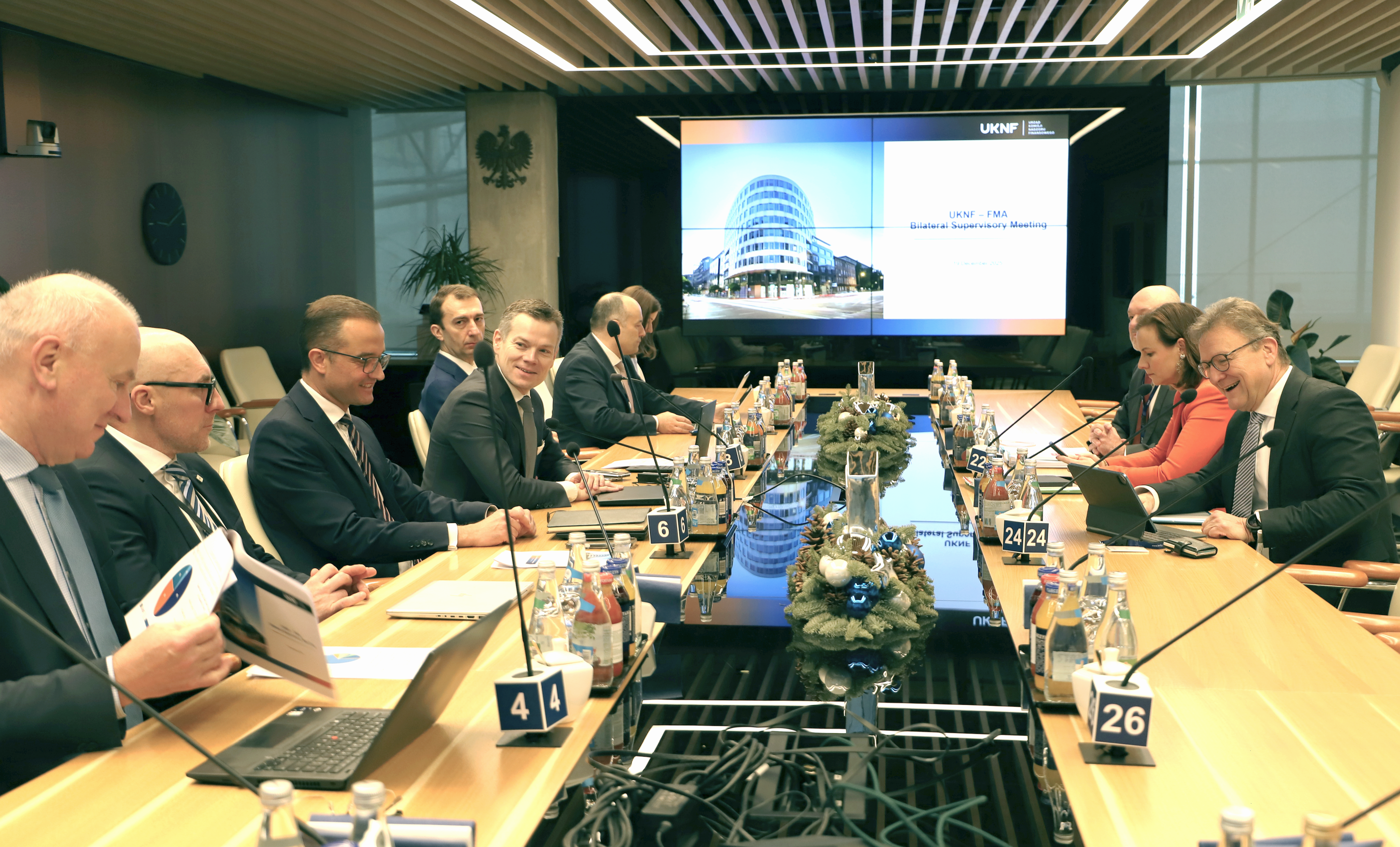 Spotkanie Kierownictwa Urzędu KNF z przedstawicielami austriackiego organu nadzoru Spotkanie Kierownictwa Urzędu KNF z przedstawicielami austriackiego organu nadzoru