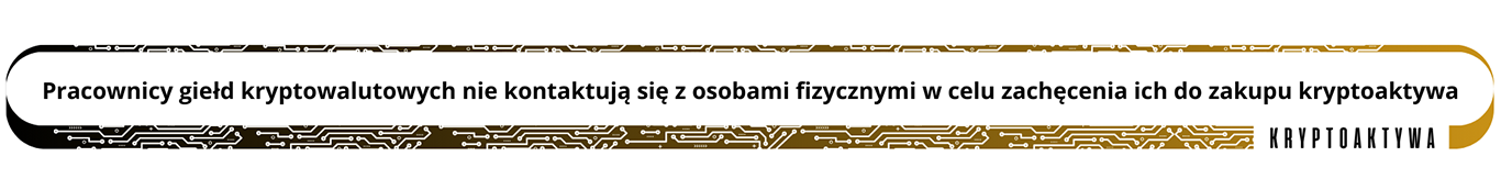informacja o pracownikach giełd kryptowalut otoczona złotym paskiem z napisem kryptoaktywa informacja o pracownikach giełd kryptowalut otoczona złotym paskiem z napisem kryptoaktywa